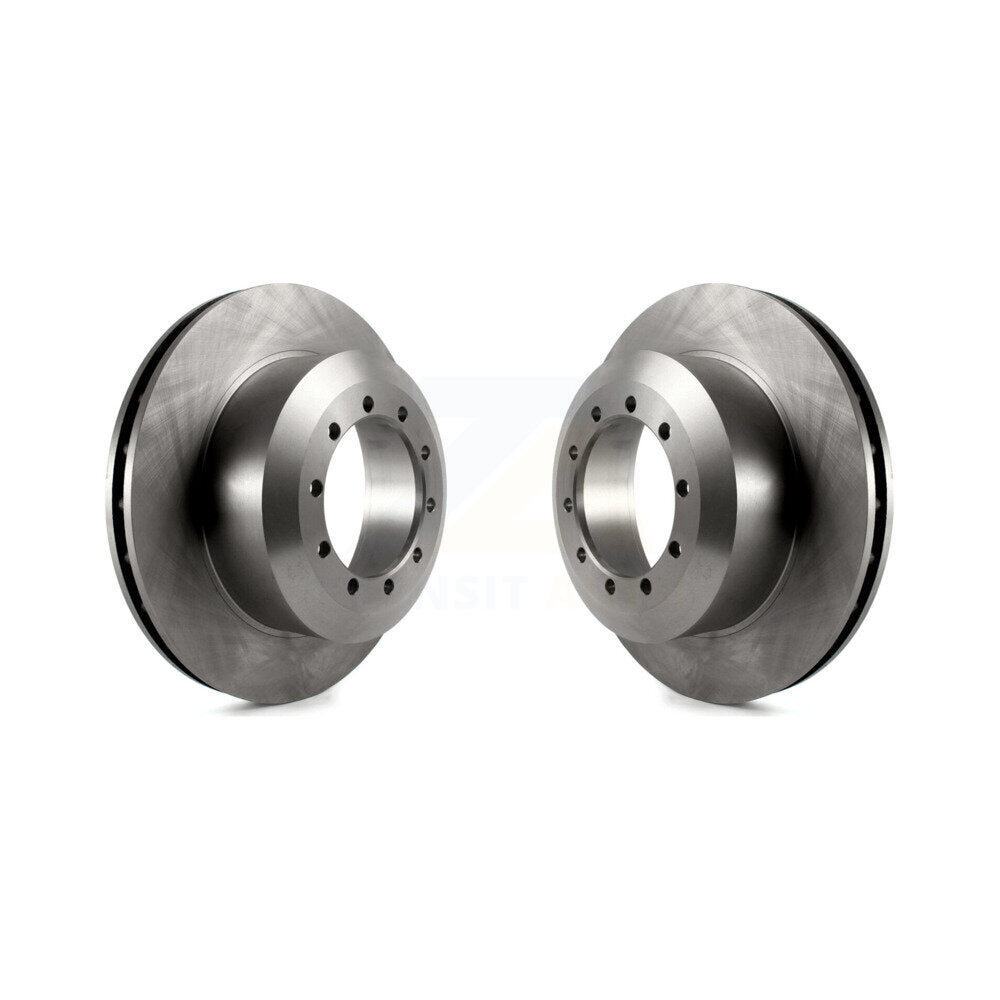 Brake Rotors Rear Pair For Ford F-53 Motorhome Chassis E-550 Super Duty F-550