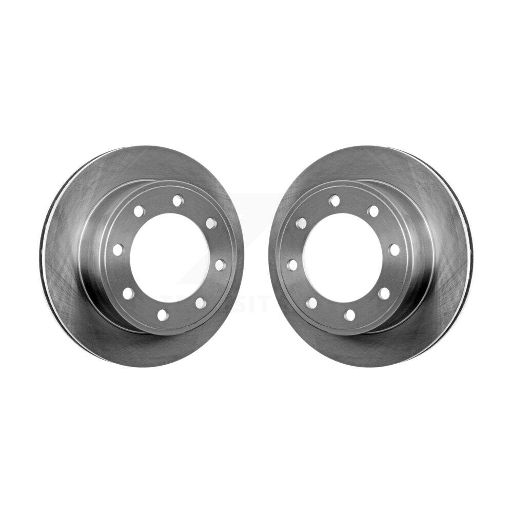 Brake Rotor Rear Pair For Ford E-350 Super Duty E-250 Econoline Club Wagon E-150
