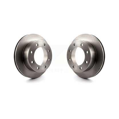 Brake Rotors Rear Pair For Ford F-350 Super Duty F-250 Excursion E-450 Econoline