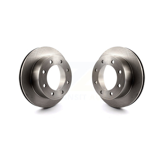 Brake Rotors Rear Pair For Ford F-350 Super Duty F-250 Excursion E-450 Econoline