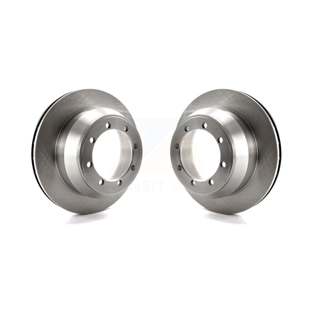 Disc Brake Rotors Rear Pair For Ford F-350 Super Duty F-550