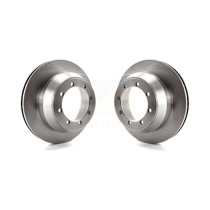 Disc Brake Rotors Rear Pair For Ford F-350 Super Duty F-550