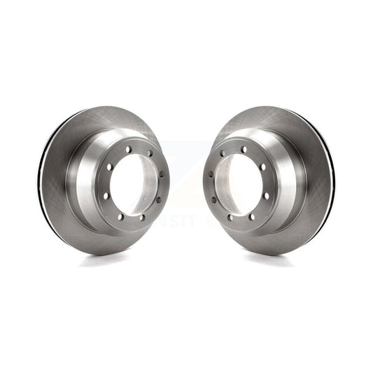 Disc Brake Rotors Rear Pair For Ford F-350 Super Duty F-550