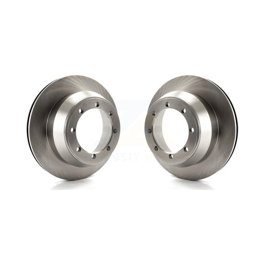 Brake Rotor Rear Pair For Ford F-150 E-350 Super Duty Econoline Club Wagon E-450