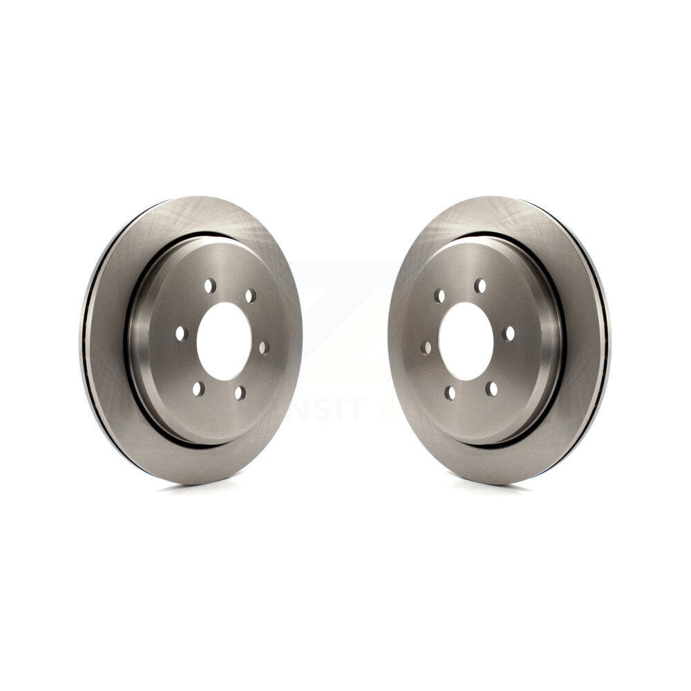 Disc Brake Rotors Rear Pair For 2003-2006 Ford Expedition Lincoln Navigator