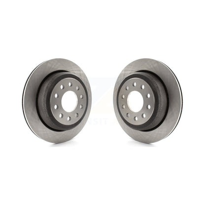 Disc Brake Rotors Rear Pair For 2003-2011 Lincoln Town Car Sedan
