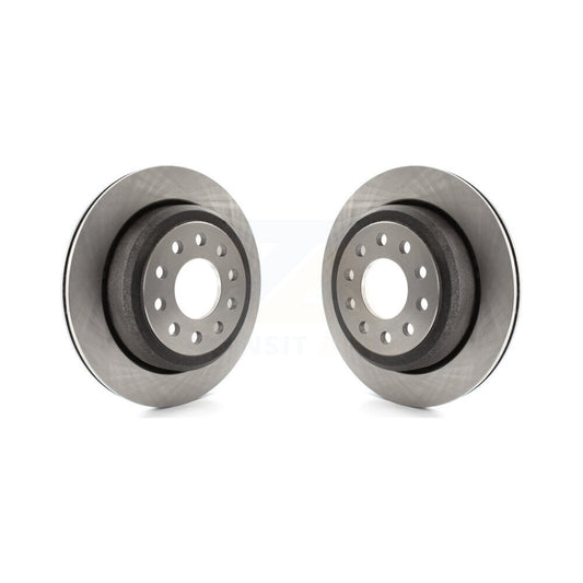 Disc Brake Rotors Rear Pair For 2003-2011 Lincoln Town Car Sedan