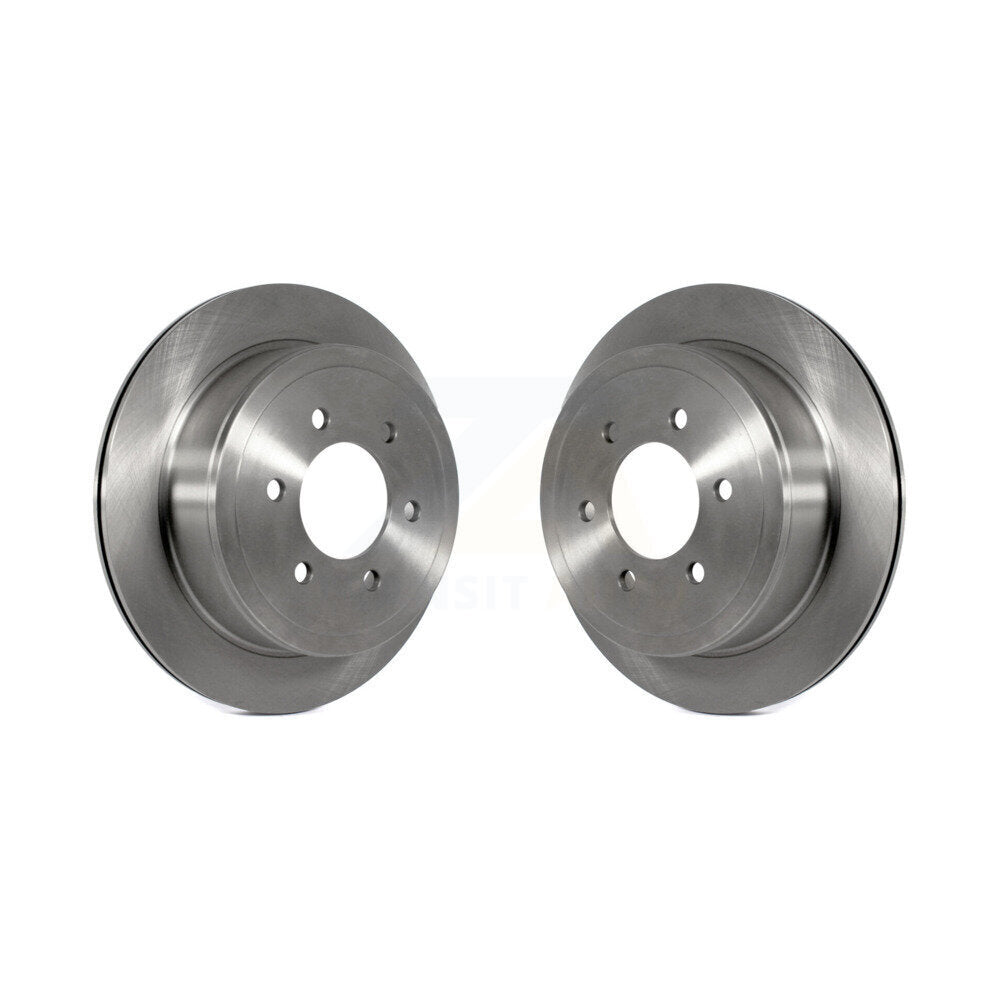 Disc Brake Rotors Rear Pair For Ford F-150 Lincoln Mark LT