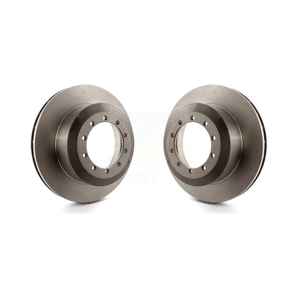 Brake Rotors Rear Pair For Ford F-53 Motorhome Chassis F-550 Super Duty F-450