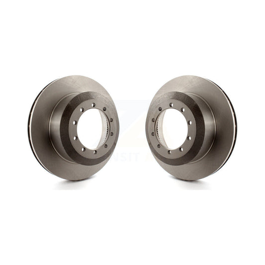 Brake Rotors Rear Pair For Ford F-53 Motorhome Chassis F-550 Super Duty F-450