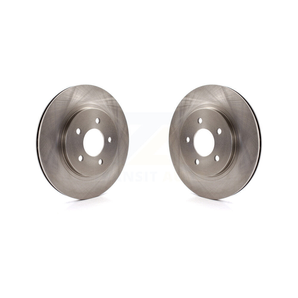 Disc Brake Rotors Rear Pair For Ford Mustang