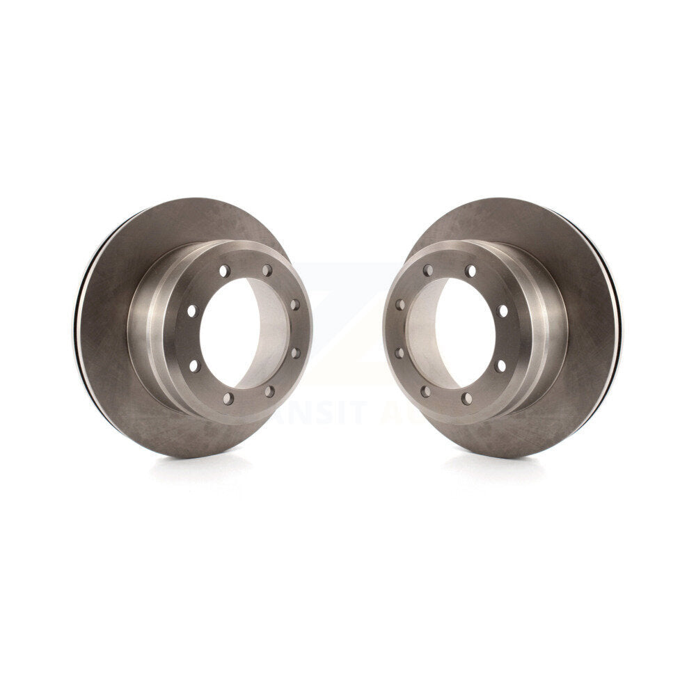 Disc Brake Rotors Rear Pair For Ford F-350 Super Duty F-250 F-450