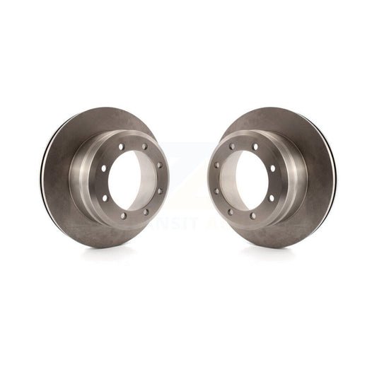 Disc Brake Rotors Rear Pair For Ford F-350 Super Duty F-250 F-450