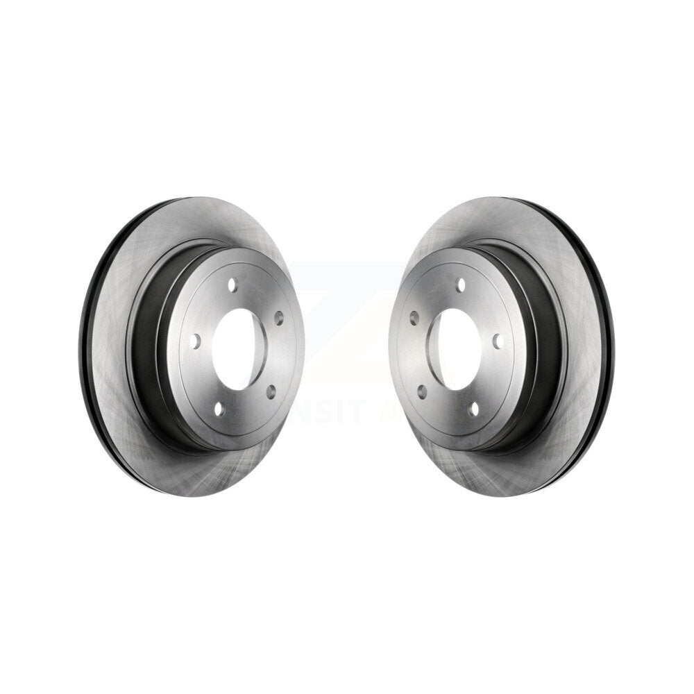 Disc Brake Rotors Rear Pair For Ford E-150 Club Wagon Econoline