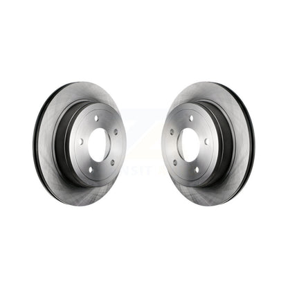 Disc Brake Rotors Rear Pair For Ford E-150 Club Wagon Econoline