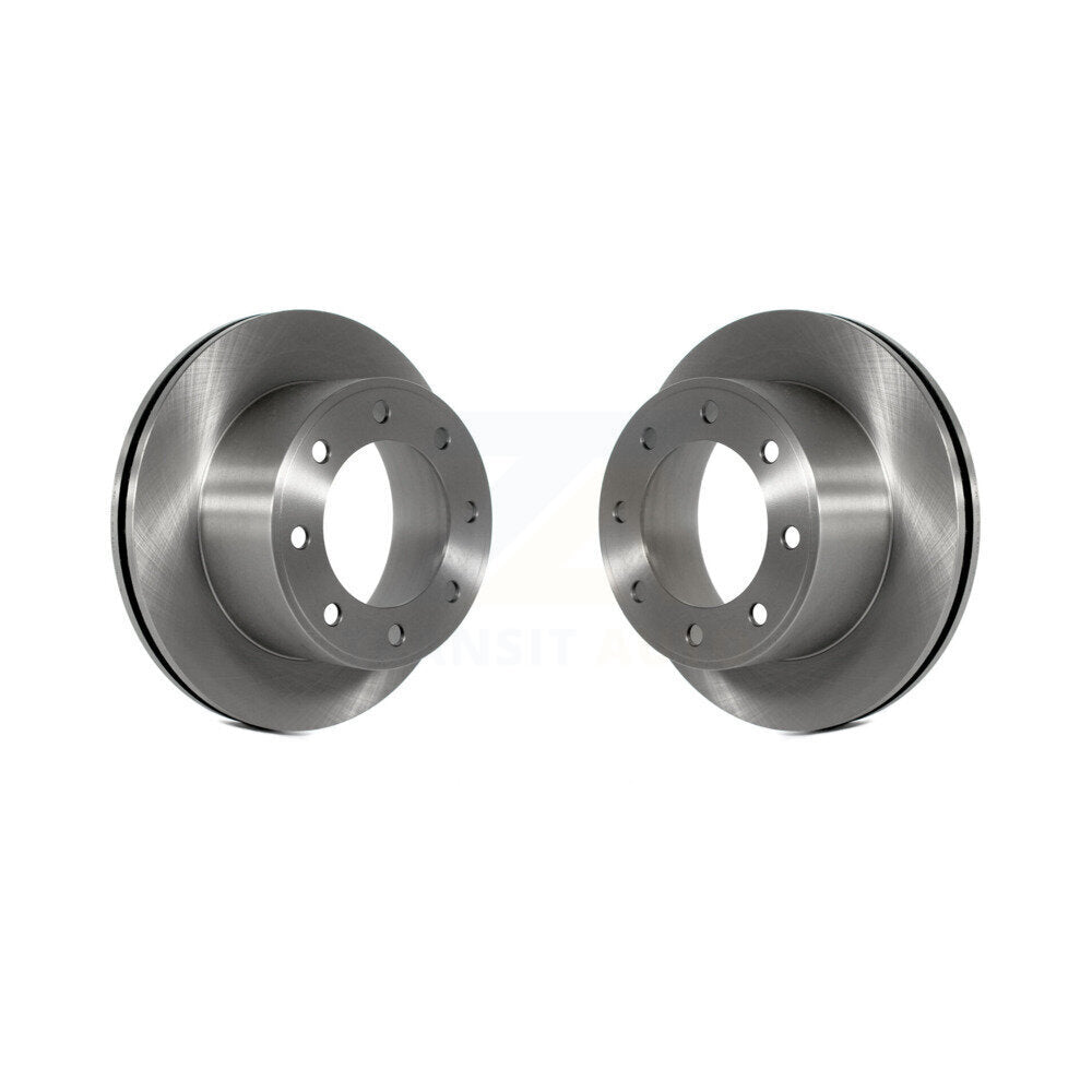 Brake Rotors Rear Pair For Ford F-350 Super Duty F-250 With Single Wheels