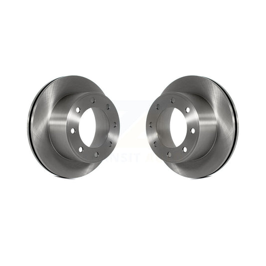 Brake Rotors Rear Pair For Ford F-350 Super Duty F-250 With Single Wheels
