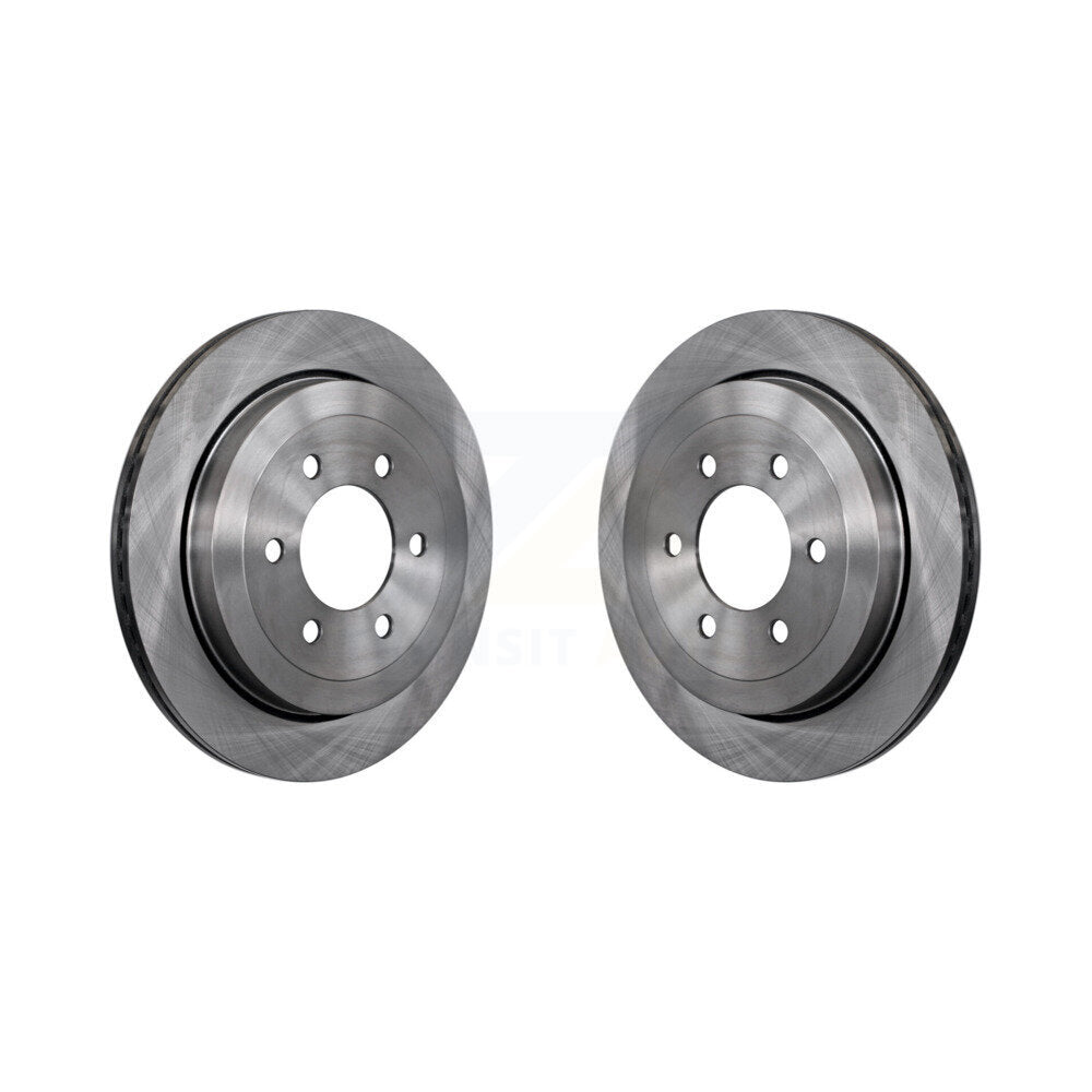 Disc Brake Rotors Rear Pair For 2007-2017 Ford Expedition Lincoln Navigator