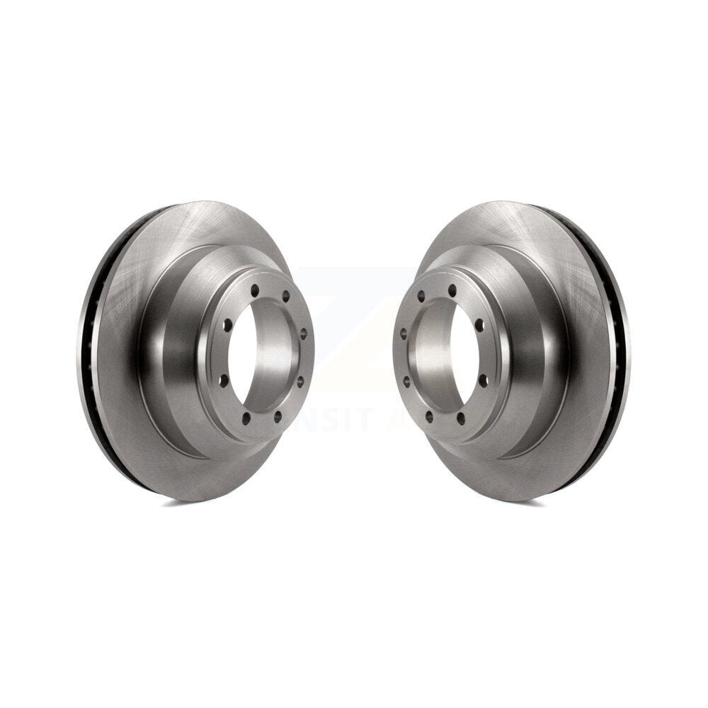 Brake Rotors Rear Pair For Ford E-350 Super Duty Econoline With Dual Wheels