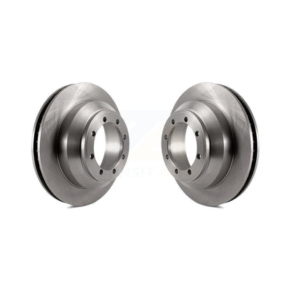 Brake Rotors Rear Pair For Ford E-350 Super Duty Econoline With Dual Wheels