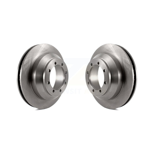 Brake Rotors Rear Pair For Ford E-350 Super Duty Econoline With Dual Wheels