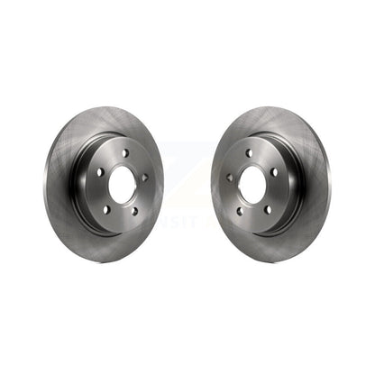 Disc Brake Rotors Rear Pair For Ford Focus