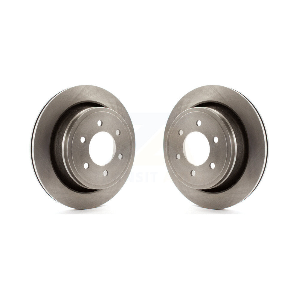 Disc Brake Rotors Rear Pair For Ford F-150