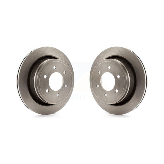 Disc Brake Rotors Rear Pair For Ford F-150