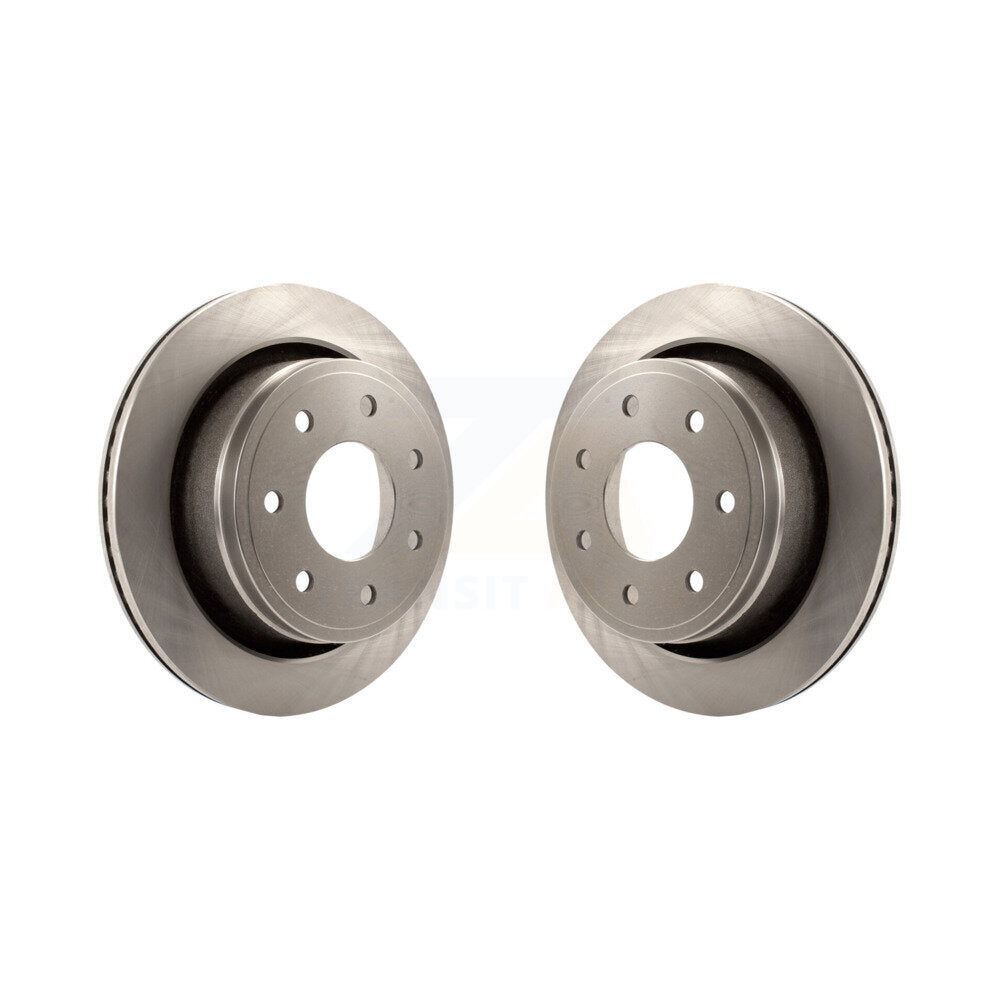 Disc Brake Rotors Rear Pair For 2012-2014 Ford F-150 With 7 Lug Wheels