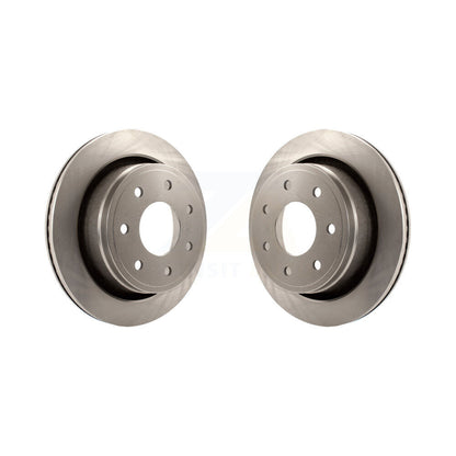 Disc Brake Rotors Rear Pair For 2012-2014 Ford F-150 With 7 Lug Wheels