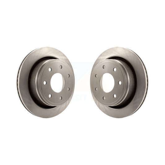 Disc Brake Rotors Rear Pair For 2012-2014 Ford F-150 With 7 Lug Wheels