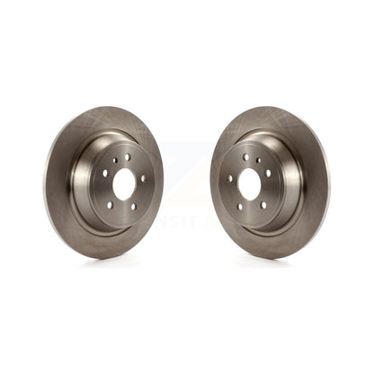 Brake Rotors Rear Pair For Ford Escape Fusion Lincoln MKC MKX MKZ Continental