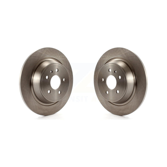 Brake Rotors Rear Pair For Ford Escape Fusion Lincoln MKC MKX MKZ Continental