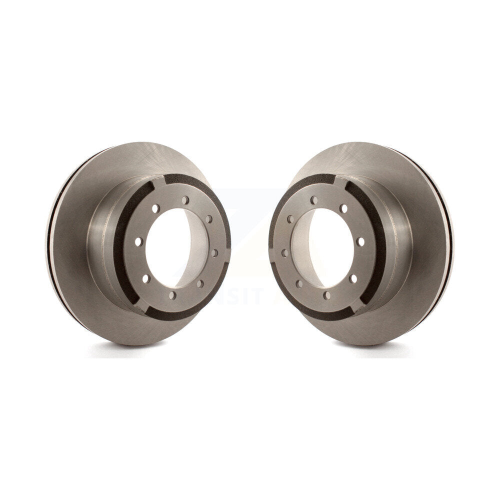 Disc Brake Rotors Rear Pair For Ford F-350 Super Duty F-250 F-450