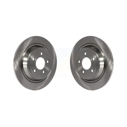 Disc Brake Rotors Rear Pair For Ford Mustang