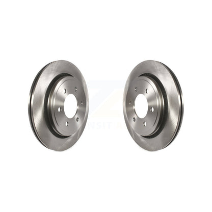Disc Brake Rotors Rear Pair For 2015-2017 Ford F-150 With Electric Parking
