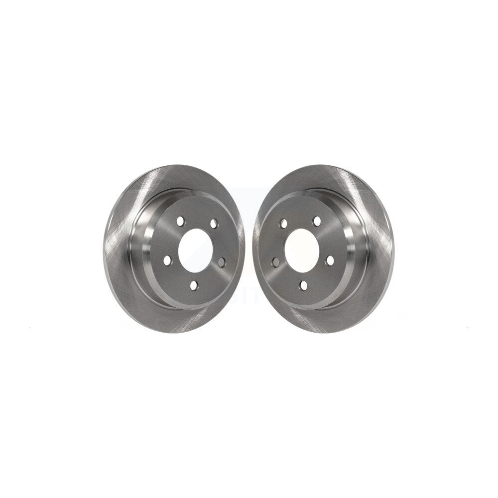Disc Brake Rotors Rear Pair For Jeep Grand Cherokee Wagoneer