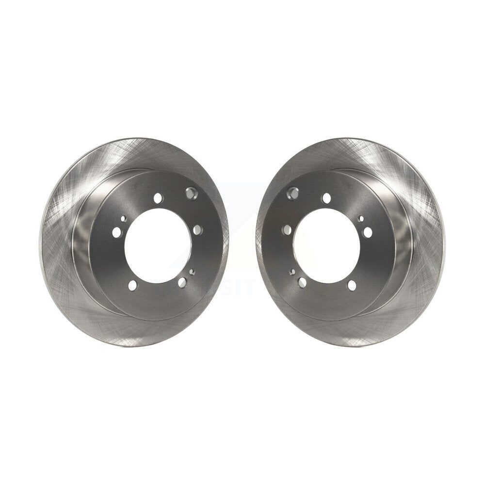 Brake Rotors Rear Pair For Chrysler Sebring Mitsubishi Lancer Eclipse Outlander