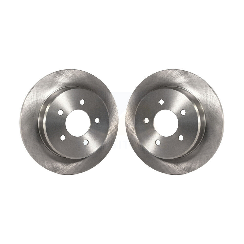 Brake Rotors Rear Pair For Dodge Grand Caravan Chrysler Town & Country Plymouth