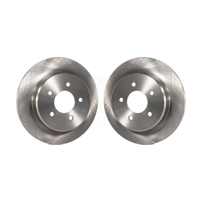 Brake Rotors Rear Pair For Dodge Grand Caravan Chrysler Town & Country Plymouth