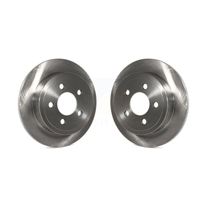 Disc Brake Rotors Rear Pair For Jeep Liberty Wrangler TJ