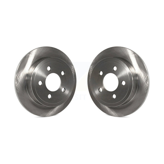 Disc Brake Rotors Rear Pair For Jeep Liberty Wrangler TJ