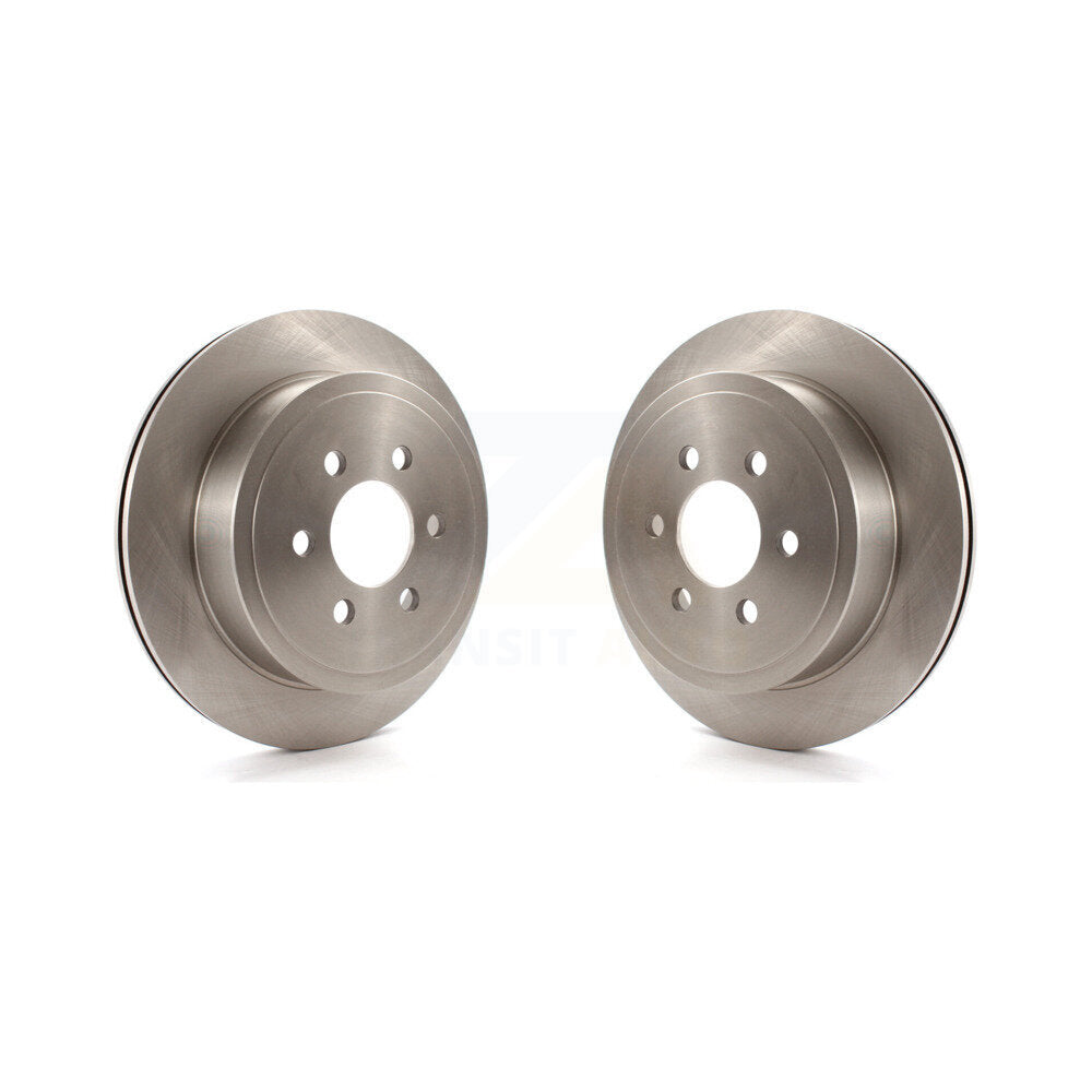 Disc Brake Rotors Rear Pair For 2003 Dodge Durango