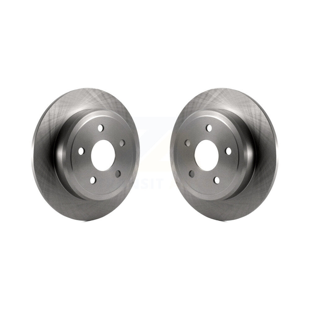 Disc Brake Rotors Rear Pair For Jeep Grand Cherokee Commander