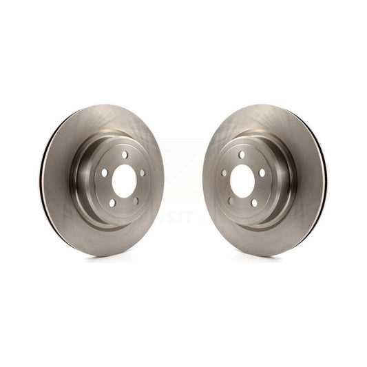 Disc Brake Rotors Rear Pair For Dodge Charger Magnum