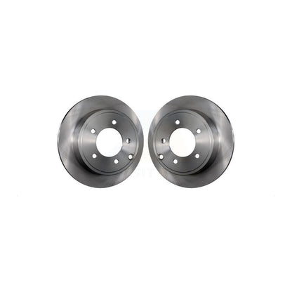 Brake Rotors Rear Pair For Jeep Mitsubishi Lancer Patriot Dodge Chrysler Compass