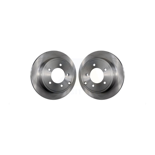 Brake Rotors Rear Pair For Jeep Mitsubishi Lancer Patriot Dodge Chrysler Compass