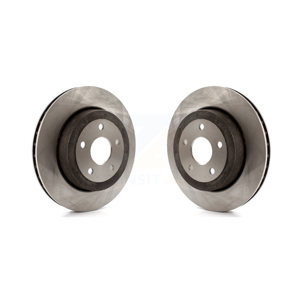 Disc Brake Rotors Rear Pair For 2006-2010 Jeep Grand Cherokee SRT8