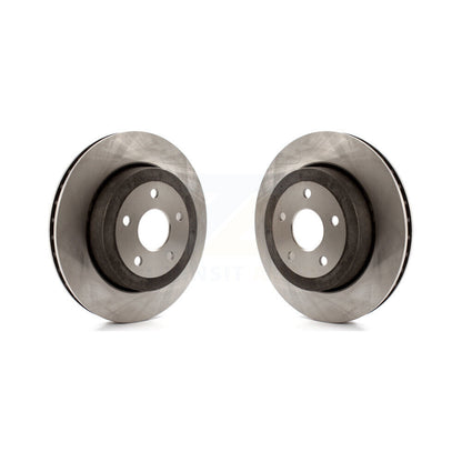 Disc Brake Rotors Rear Pair For 2006-2010 Jeep Grand Cherokee SRT8
