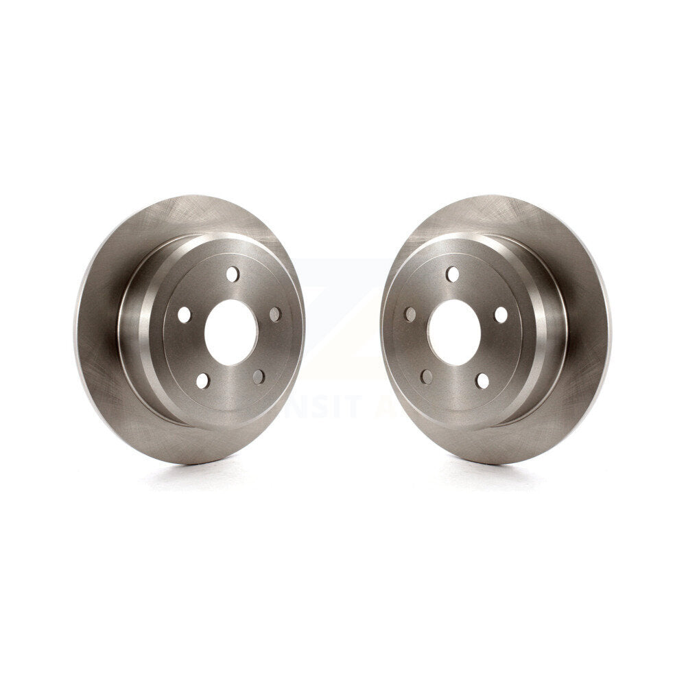 Disc Brake Rotors Rear Pair For Jeep Wrangler JK
